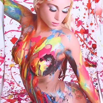 sensual body painting