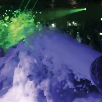 high energy foam party