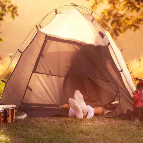 swingers retreat camping tents