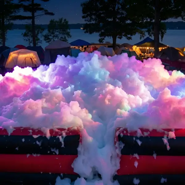 high energy foam party